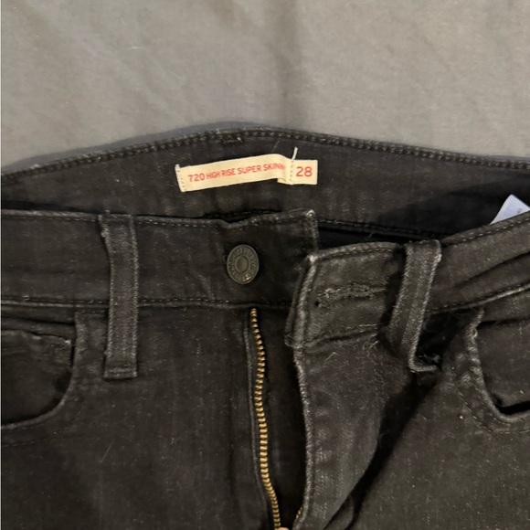 Levi’s 720 black skinny jeans - Picture 2 of 2